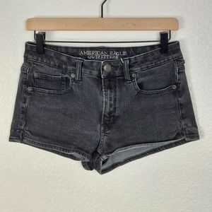 American Eagle 360 Super Stretch Hi-Rise Jean Shorts Women's 6 Pre-Owned